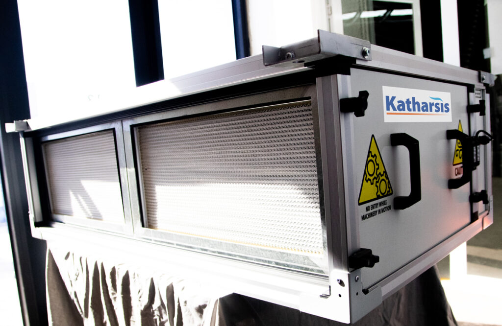 Katharsis air filtration unit